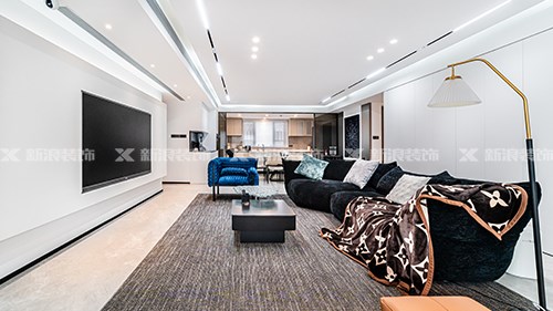 169m²現(xiàn)代極簡(jiǎn)風(fēng)裝修案例|長沙全屋整裝