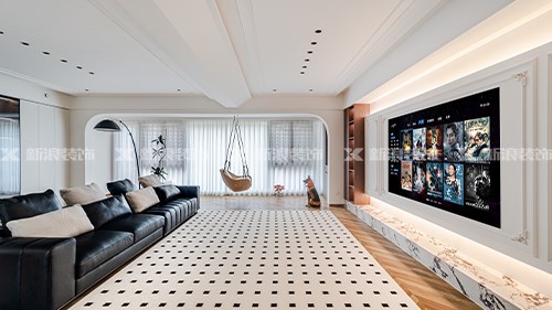 205m²輕法家 神仙配色設(shè)計(jì)，鄰居追著問(wèn)|長(zhǎng)沙全屋整裝